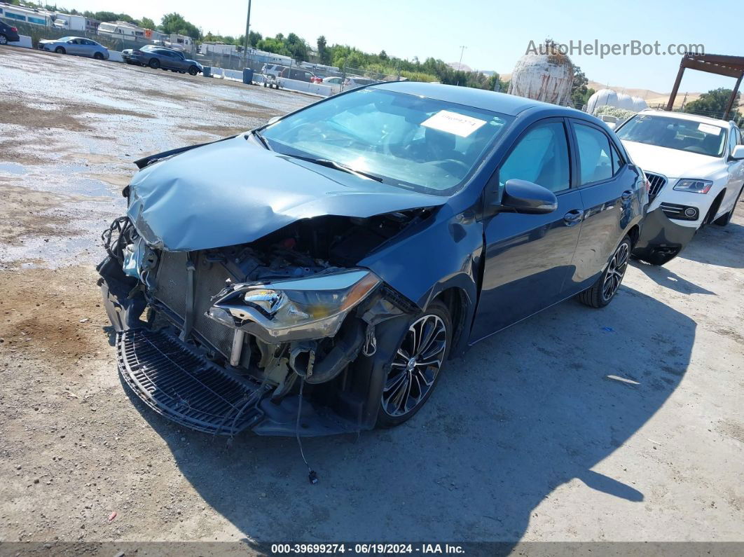 2015 Toyota Corolla S Plus Gray vin: 5YFBURHE1FP328687