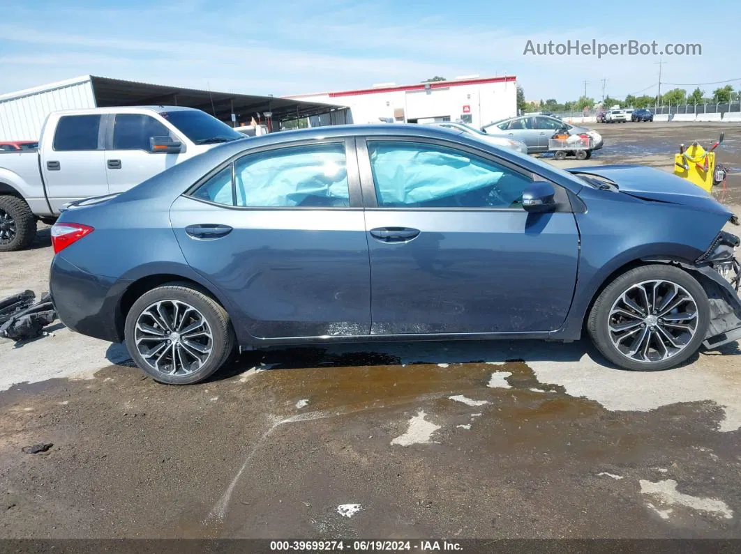 2015 Toyota Corolla S Plus Gray vin: 5YFBURHE1FP328687