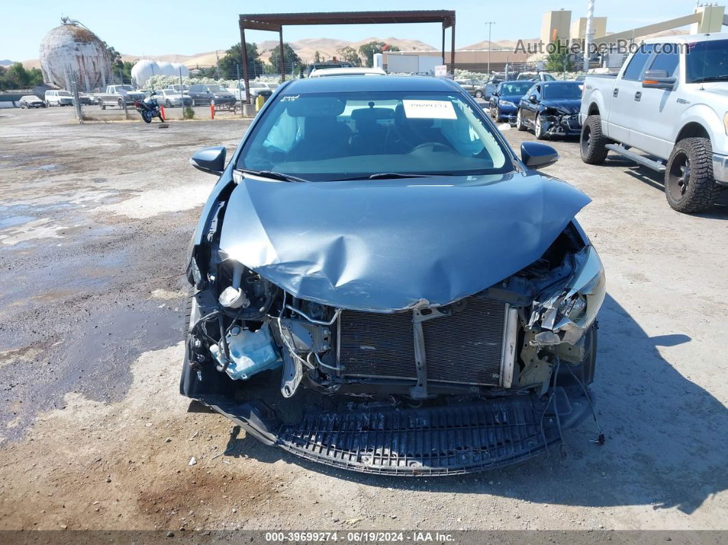 2015 Toyota Corolla S Plus Gray vin: 5YFBURHE1FP328687