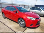 2016 Toyota Corolla Le Red vin: 5YFBURHE1GP368009