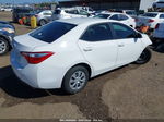 2016 Toyota Corolla L Белый vin: 5YFBURHE1GP378541