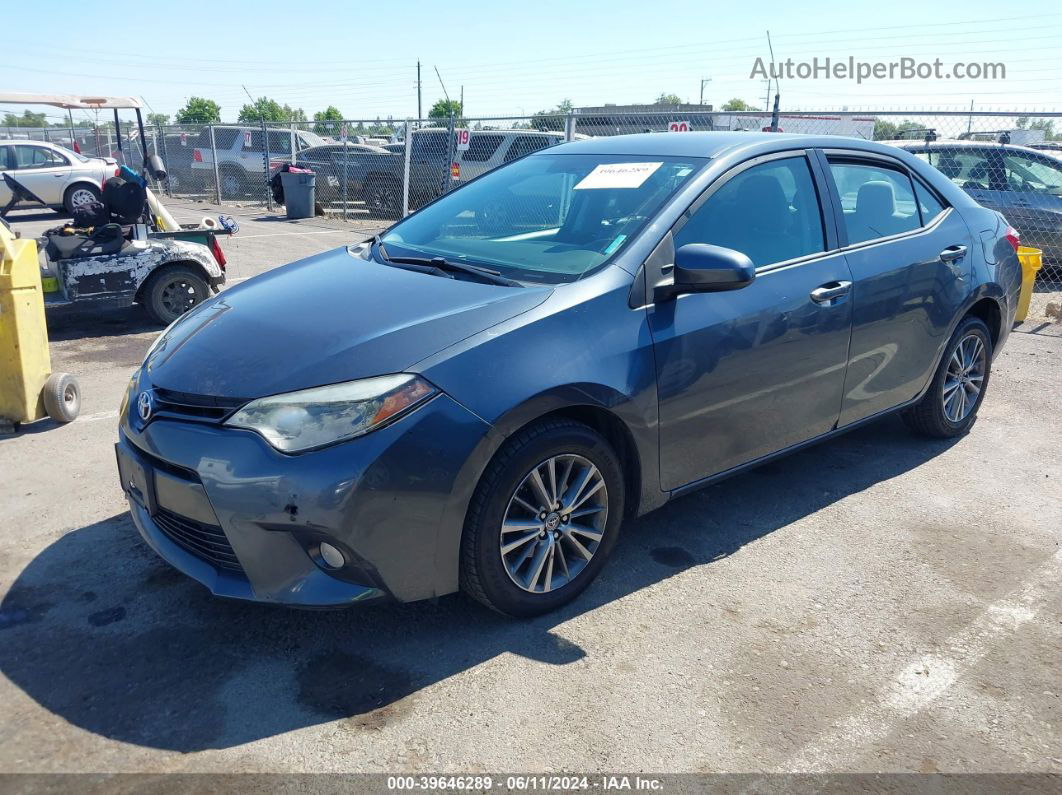 2016 Toyota Corolla Le Plus Синий vin: 5YFBURHE1GP425342