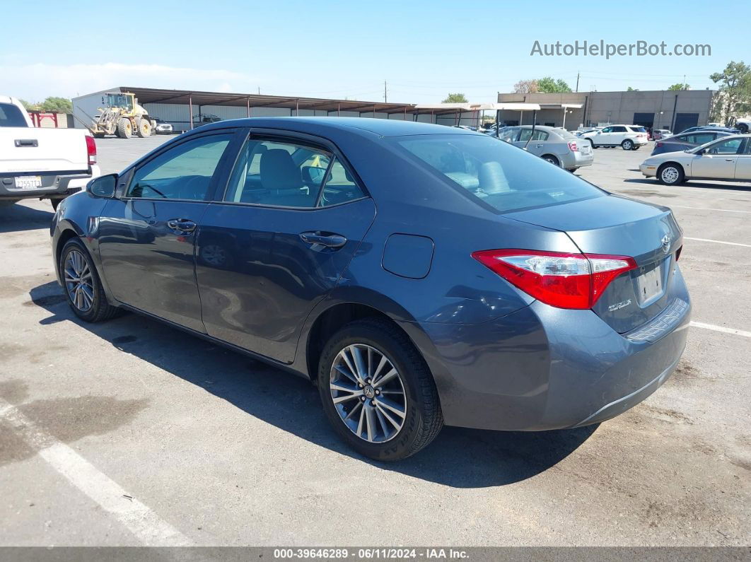 2016 Toyota Corolla Le Plus Blue vin: 5YFBURHE1GP425342