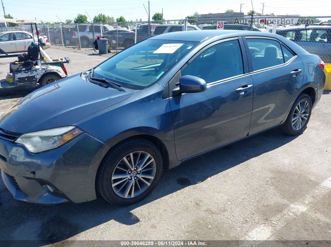 2016 Toyota Corolla Le Plus Синий vin: 5YFBURHE1GP425342