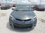 2016 Toyota Corolla L Gray vin: 5YFBURHE1GP477327