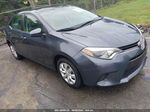 2016 Toyota Corolla Le Blue vin: 5YFBURHE1GP484410