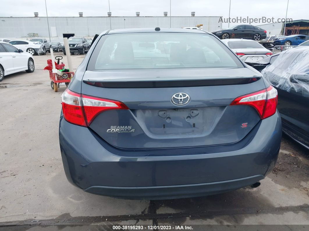 2016 Toyota Corolla S Premium Gray vin: 5YFBURHE1GP485038