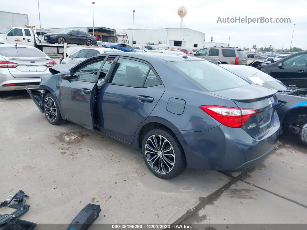 2016 Toyota Corolla S Premium Gray vin: 5YFBURHE1GP485038