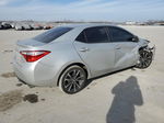 2016 Toyota Corolla L Silver vin: 5YFBURHE1GP493320