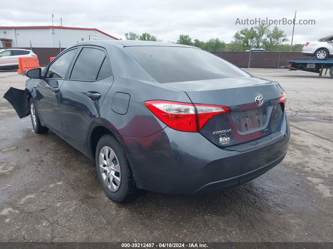 2016 Toyota Corolla L Light Blue vin: 5YFBURHE1GP526204