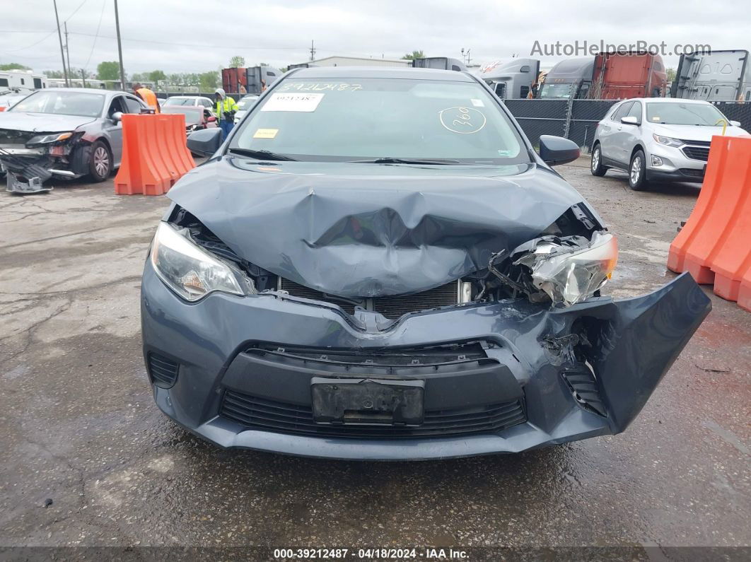 2016 Toyota Corolla L Light Blue vin: 5YFBURHE1GP526204