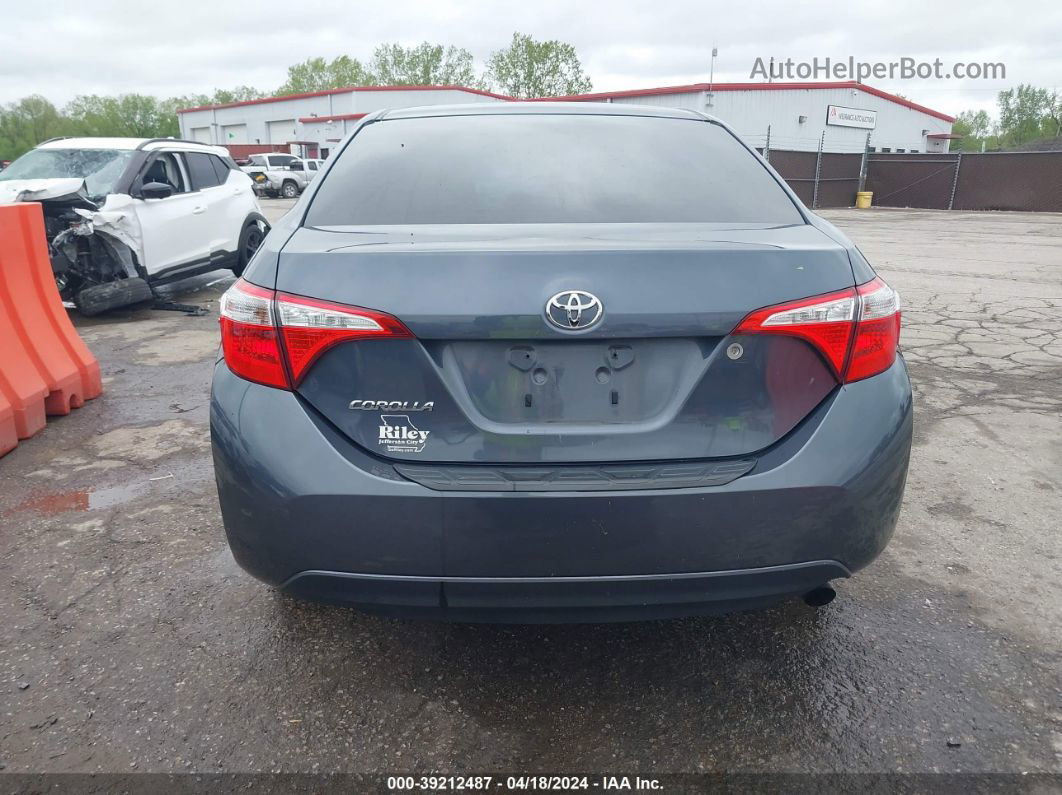 2016 Toyota Corolla L Light Blue vin: 5YFBURHE1GP526204