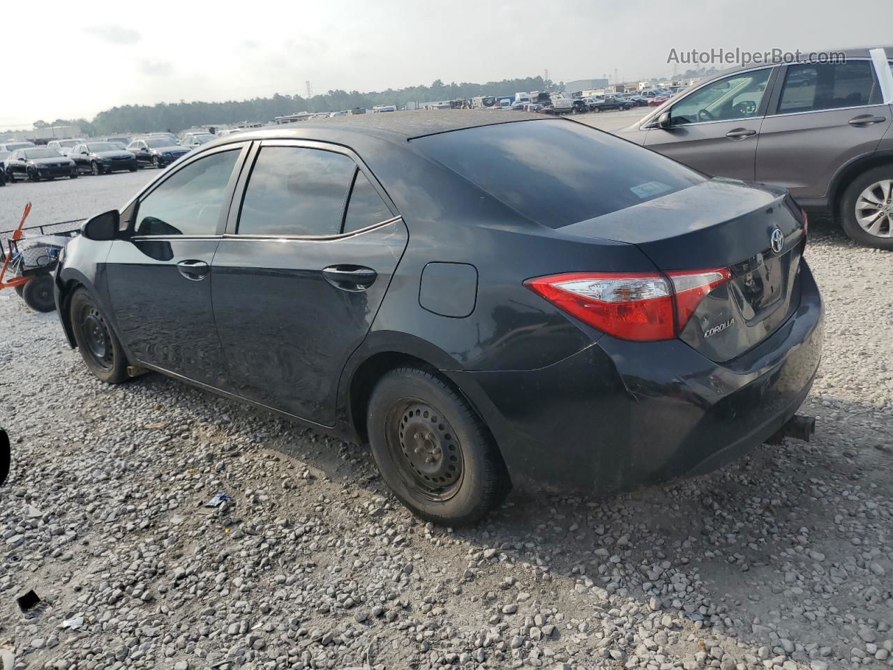 2016 Toyota Corolla L Black vin: 5YFBURHE1GP532651