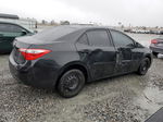 2016 Toyota Corolla L Black vin: 5YFBURHE1GP542225