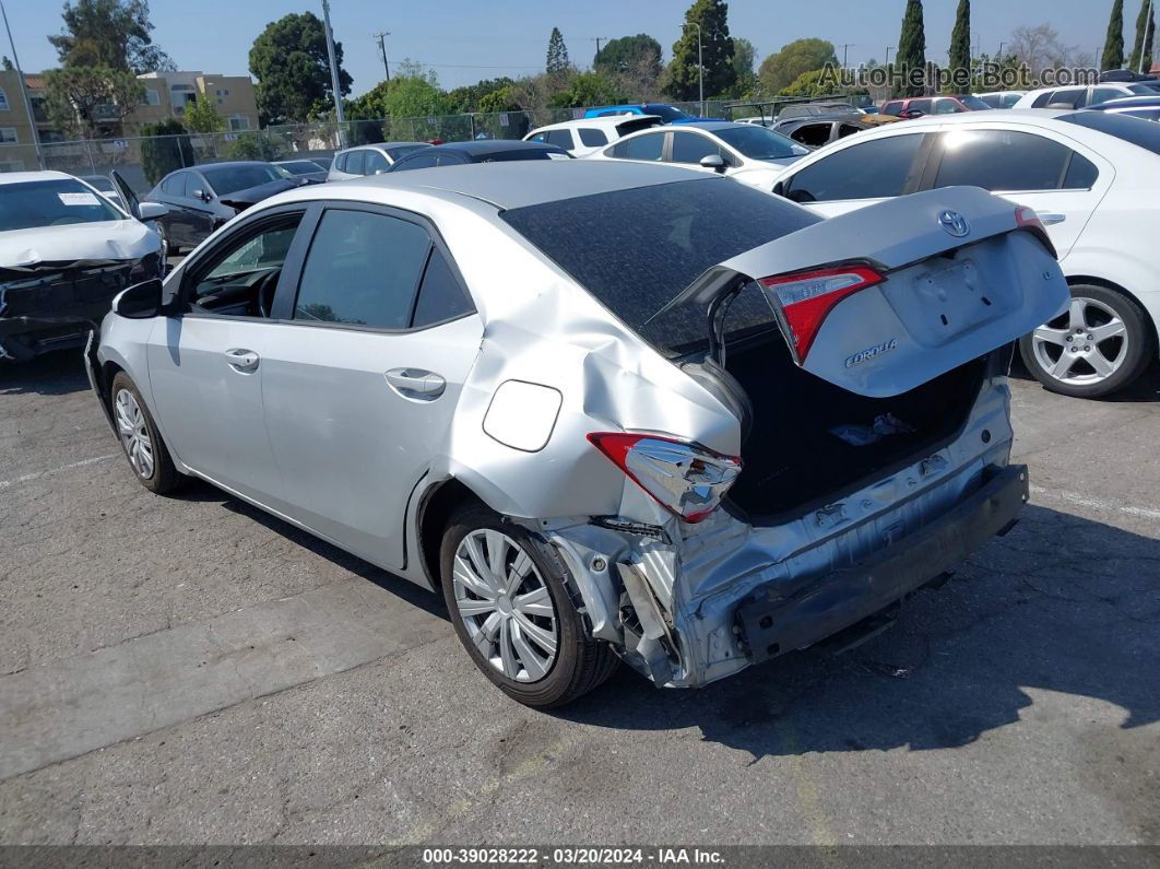 2016 Toyota Corolla Le Gray vin: 5YFBURHE1GP560921