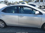 2016 Toyota Corolla Le Gray vin: 5YFBURHE1GP560921