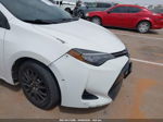 2017 Toyota Corolla Le White vin: 5YFBURHE1HP573993