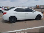 2017 Toyota Corolla Le White vin: 5YFBURHE1HP573993