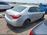 2017 Toyota Corolla L Silver vin: 5YFBURHE1HP574917