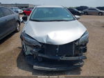 2017 Toyota Corolla L Silver vin: 5YFBURHE1HP574917