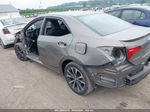 2017 Toyota Corolla Se Gray vin: 5YFBURHE1HP579650