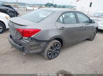 2017 Toyota Corolla Se Gray vin: 5YFBURHE1HP579650