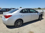 2017 Toyota Corolla L Silver vin: 5YFBURHE1HP582063