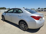 2017 Toyota Corolla L Silver vin: 5YFBURHE1HP582063