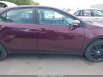 2017 Toyota Corolla L/le/xle/se Maroon vin: 5YFBURHE1HP594343