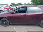 2017 Toyota Corolla L/le/xle/se Maroon vin: 5YFBURHE1HP594343