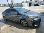 2017 Toyota Corolla L Gray vin: 5YFBURHE1HP607320