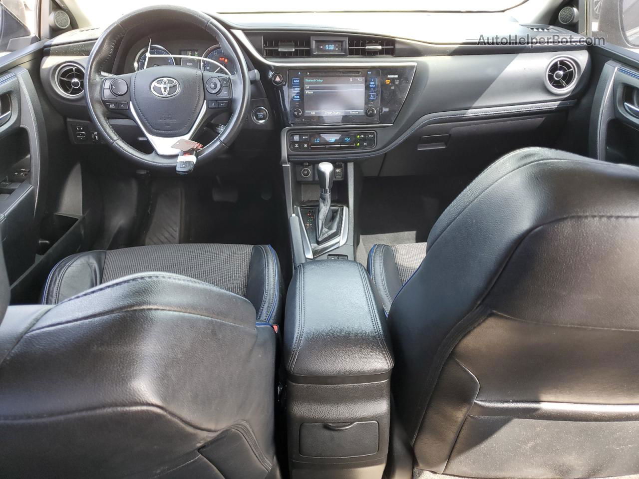 2017 Toyota Corolla L Gray vin: 5YFBURHE1HP607320