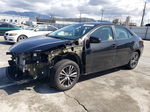 2017 Toyota Corolla L Black vin: 5YFBURHE1HP614266