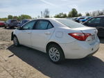 2017 Toyota Corolla L White vin: 5YFBURHE1HP614994