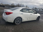 2017 Toyota Corolla L White vin: 5YFBURHE1HP642777