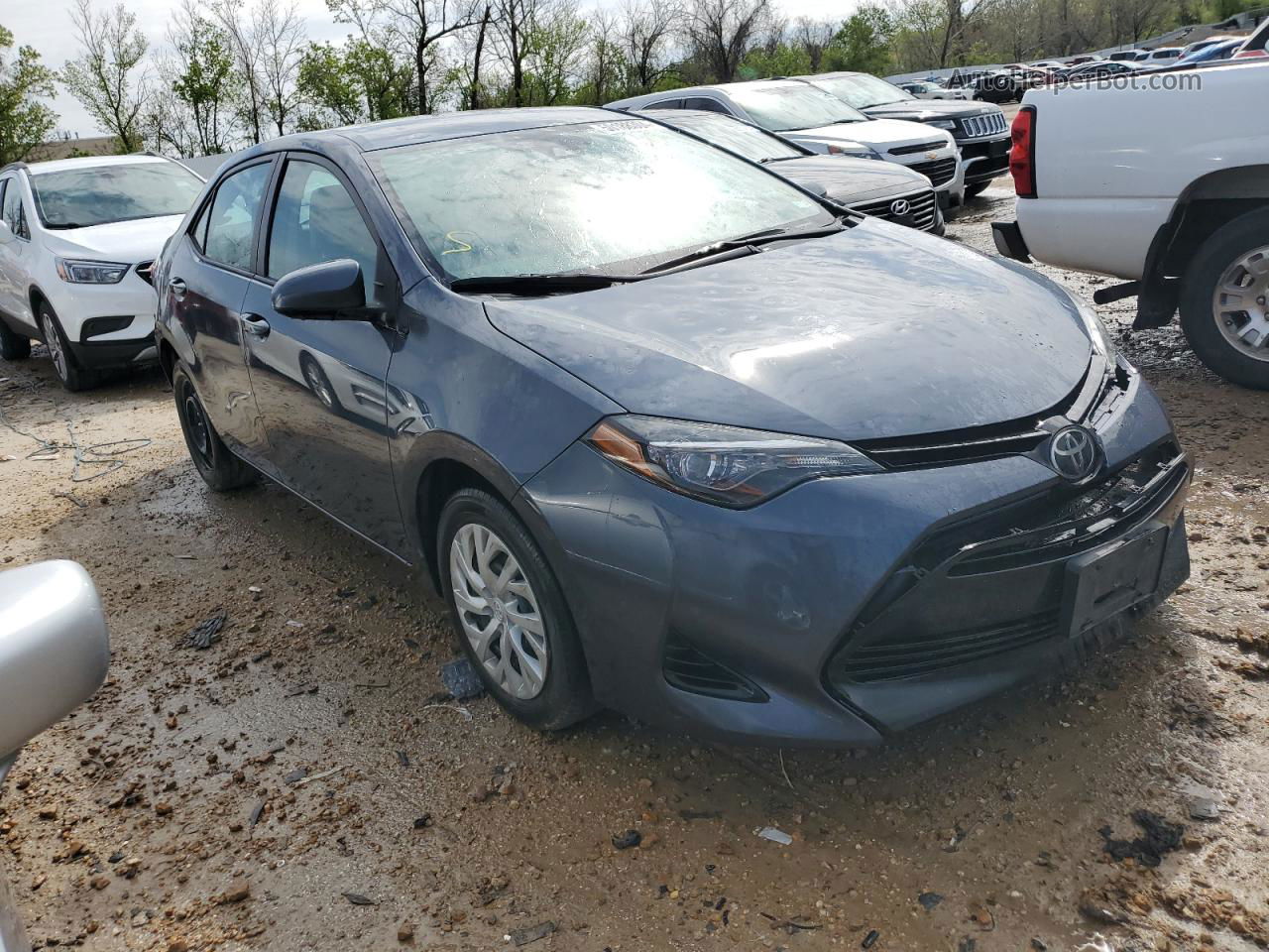 2017 Toyota Corolla L Charcoal vin: 5YFBURHE1HP658025