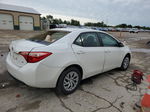 2017 Toyota Corolla L White vin: 5YFBURHE1HP664052