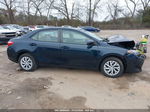 2017 Toyota Corolla Le Dark Blue vin: 5YFBURHE1HP672863