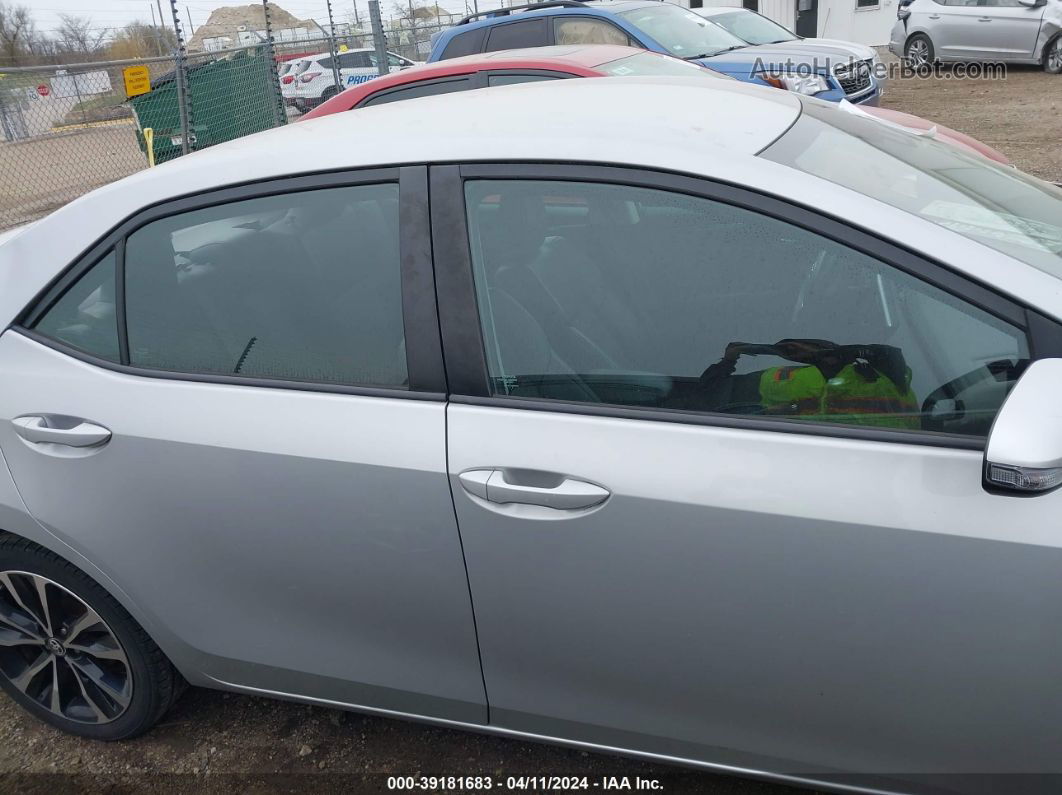 2017 Toyota Corolla Se Серый vin: 5YFBURHE1HP673334