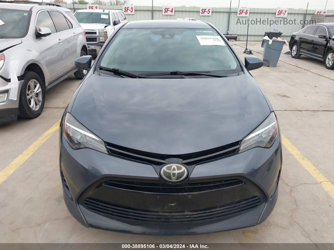 2017 Toyota Corolla Le Синий vin: 5YFBURHE1HP675150