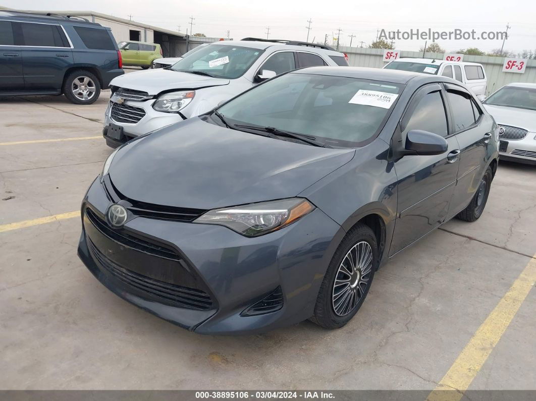 2017 Toyota Corolla Le Синий vin: 5YFBURHE1HP675150