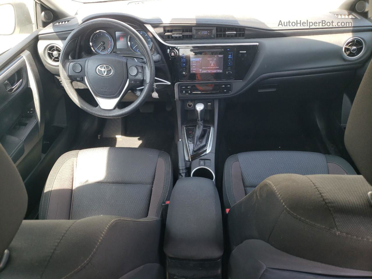 2017 Toyota Corolla L White vin: 5YFBURHE1HP719891