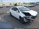 2017 Toyota Corolla Se White vin: 5YFBURHE1HP721205