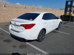 2017 Toyota Corolla Se White vin: 5YFBURHE1HP721205