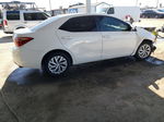 2017 Toyota Corolla L White vin: 5YFBURHE1HP731930