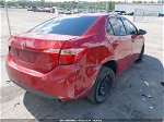 2017 Toyota Corolla Le Red vin: 5YFBURHE1HP734892