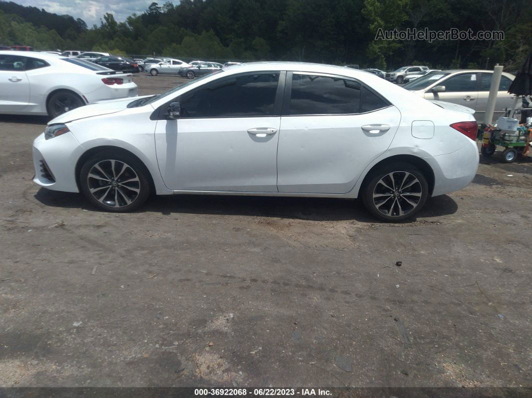 2019 Toyota Corolla L/le/se/xle/xse White vin: 5YFBURHE1KP867420