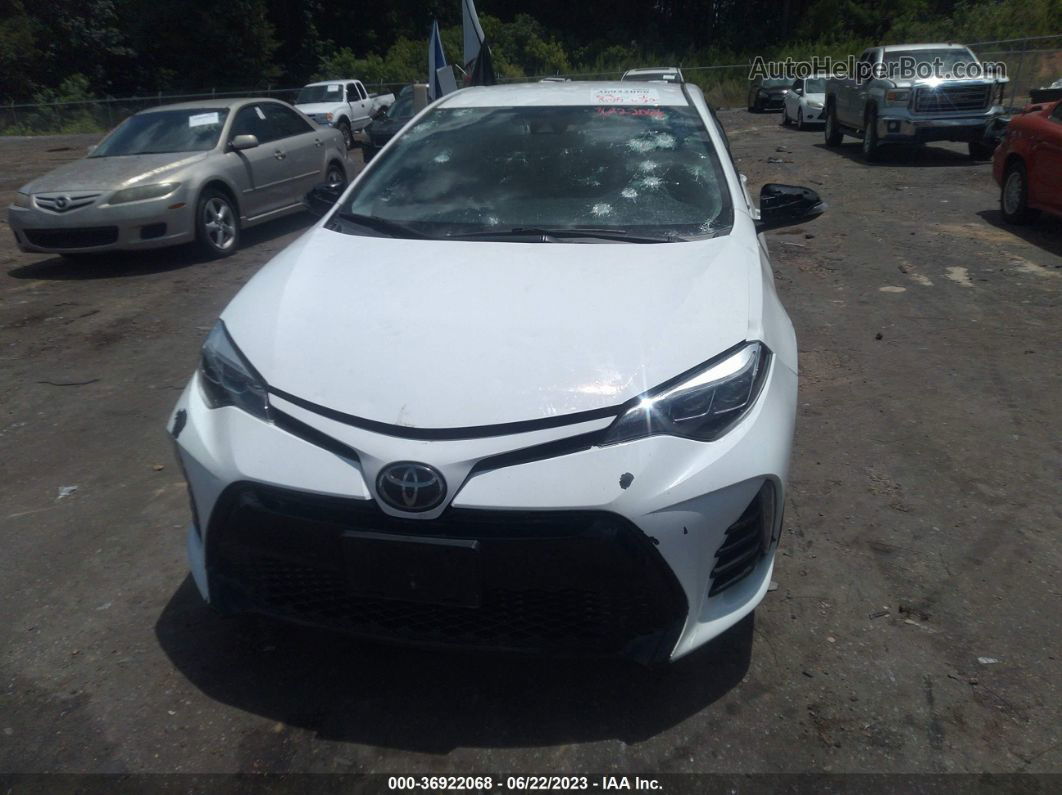 2019 Toyota Corolla L/le/se/xle/xse White vin: 5YFBURHE1KP867420