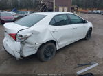 2019 Toyota Corolla Le White vin: 5YFBURHE1KP871855