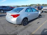 2019 Toyota Corolla Se Silver vin: 5YFBURHE1KP877056